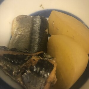 圧力鍋☆１５分で骨まで食べれる秋刀魚の煮付け